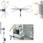 DURABLE monitorhouder SELECT voor 1 monitor, klem