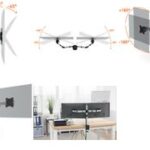 DURABLE monitorhouder SELECT voor 2 monitoren, klem