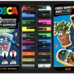 POSCA Pigmentmarker / Verfstiften / Acrylmarker 'POP COLOURS', 20 stuks in blikje