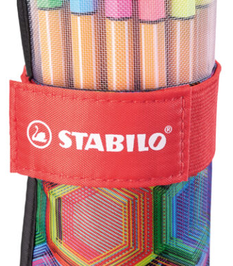 Stabilo fineliner punt 88, 25 stuks rolset Arty editie.