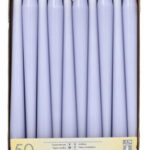 Violette geurkaarsjes, ø 22 mm, verpakking van 50 stuks