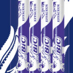 BIC inktwisser, wissen en corrigeren, 2 punten, set van 4