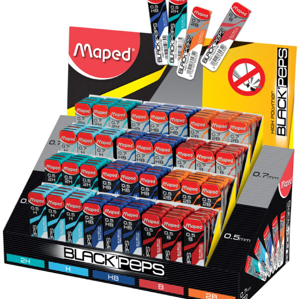 Maped vulpotlood-stiften BLACK´PEPS, 144 in display