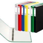 Herlitz ringband maxfile beschermer, A4, 4-ringen mechanisme, rood