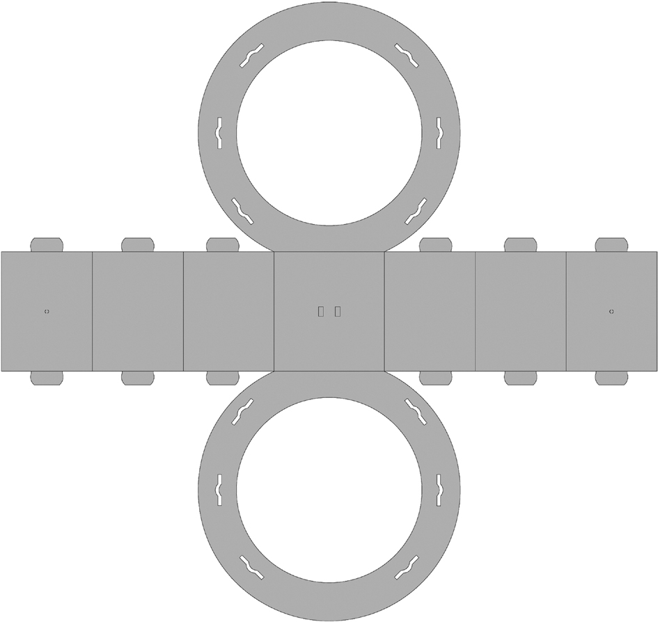 Witte papieren ronde lampionvellen, diameter 220 mm Witte papieren ronde lampionvellen, diameter 220 mm
