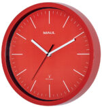 MAUL wandklok MAULjump, diameter: 305 mm, rood
