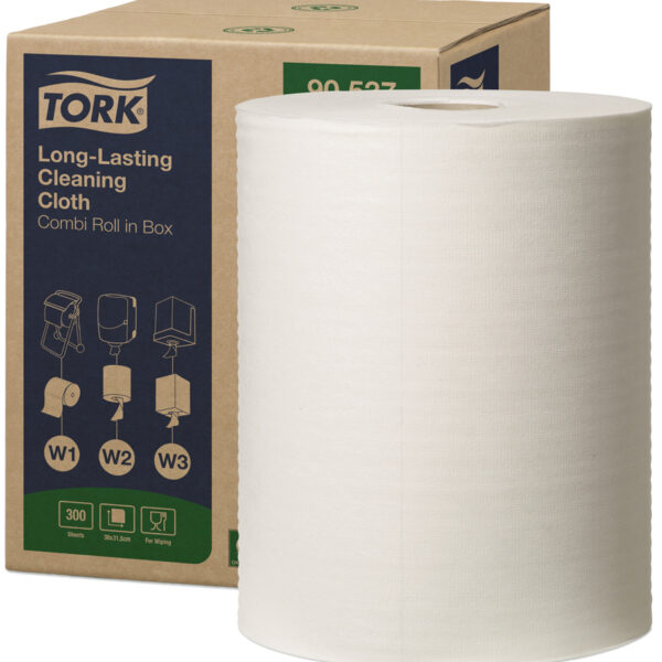 Tork reinigingsrol voor meerdere doeleinden, 1-laags, wit, 114 m