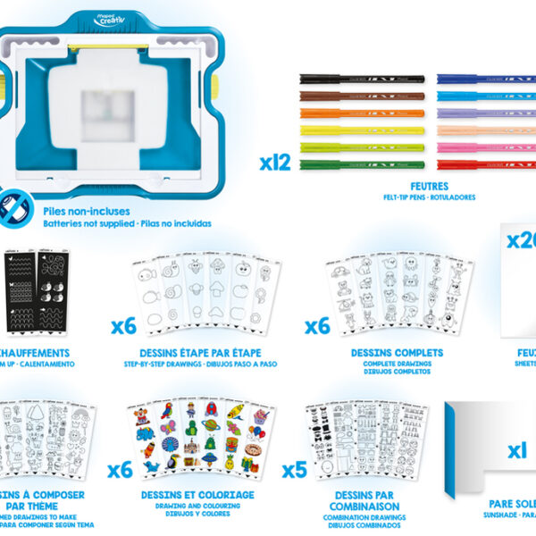 Maped Creativ LED-lichttafel/tekentafel LUMI BOARD