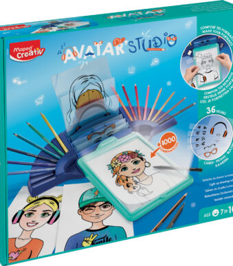 Maped Creativ LED-lichttafel/tekentafel AVATAR STUDIO, turquoise