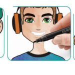 Maped Creativ LED-lichttafel/tekentafel AVATAR STUDIO, turquoise