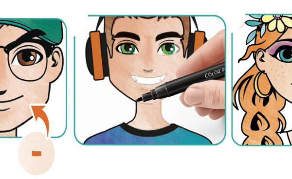 Maped Creativ LED-lichttafel/tekentafel AVATAR STUDIO, turquoise