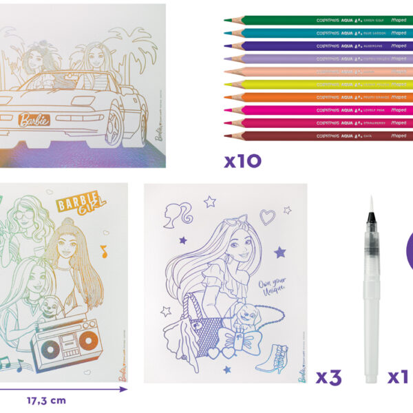 Maped Creativ aquarelset AQUA ART Barbie