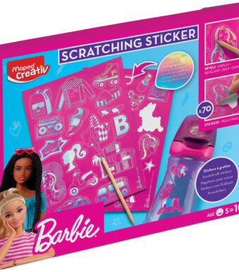 Maped Creativ krasbeelden-sticker SCRATCHING STICKER Barbie