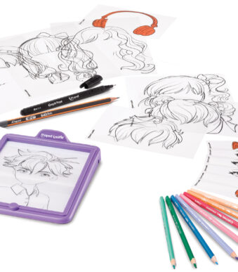 Maped Creativ LED-lichttafel AVATAR MANGA, lila
