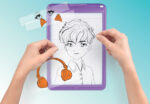 Maped Creativ LED-lichttafel AVATAR MANGA, lila