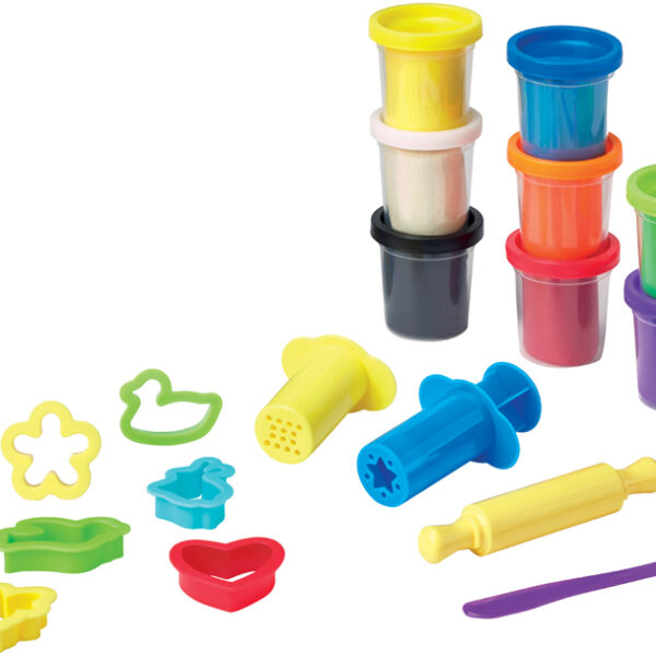 Maped Creativ boetseerklei-set met kneedtoebehoren, 21-delig