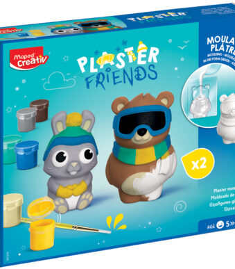Maped Creativ Gips-Set PLASTER FRIENDS 'WINTER'