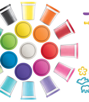 Maped Creativ Maxi-boetseerkleiset met boetseergereedschap, 32-delig, niet hardend