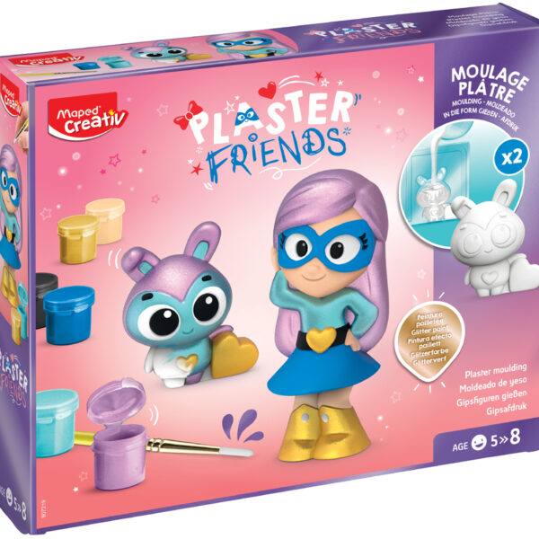 Maped Creativ gips-set PLASTER FRIENDS 'SUPER'