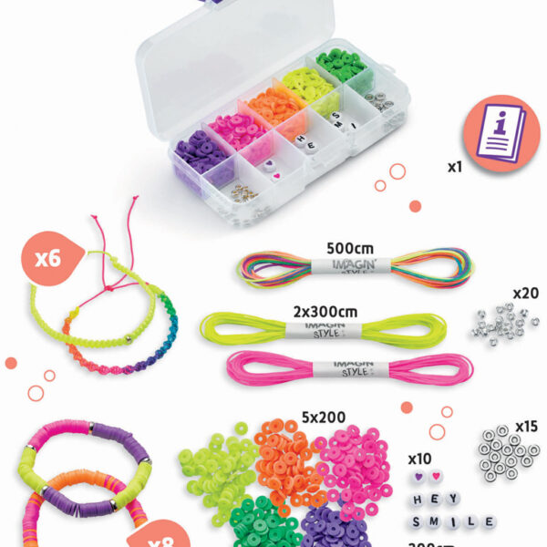 Maped Creativ sieradenset IMAGIN'STYLE armbanden NEON