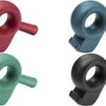 helit handafroller 'the bagel' voor verpakkingstape/-plakband, rood