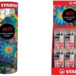 Stabilo Arty fineliners en viltstiften, 12-delige displayset