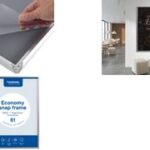 EUROPEL - Anti-reflectiefolie voor posterkaders - Formaat A1 - 0,5 mm dik