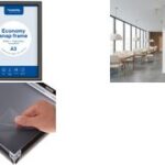 EUROPEL posterframe Economy, DIN B2, 25 mm, zwart