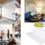 Whiteboard-folie gom-gemakkelijk 914 x 609 mm rol