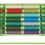 KLEIBER set naaigaren Syngarn allesnaaier, 64-delig, groen