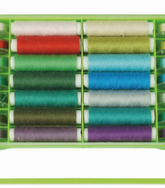 KLEIBER set naaigaren Syngarn allesnaaier, 64-delig, groen