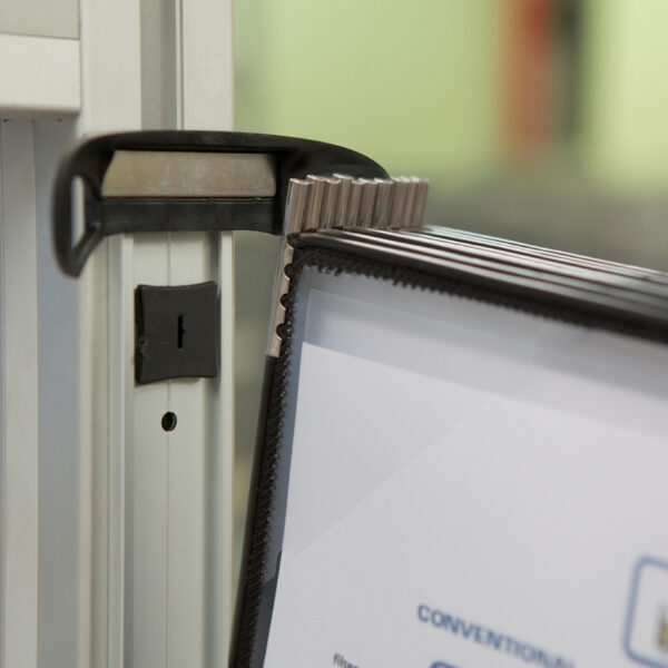 Tarifold wandbord systeem PRO, A4-formaat, gemonteerd