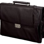 Aktetas 'CANTANA', kunstleder, zwart