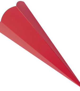 Schoudertassen, zeshoekig, 680 mm, rood