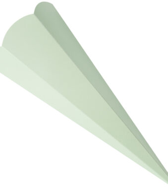 Mintgroen zeshoekig schooltastoebehorenvilt, 680 mm