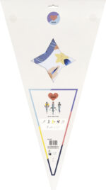 Knutselpakket schooltas thema Ruimte/School, 3 motieven