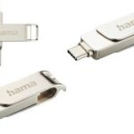 hama USB 3.0 / 3.1 memory stick 'C-Rotate Pro', 64 GB, zilver