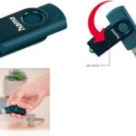 hama USB 3.0 USB-stick 'Rotate', 256 GB, petrolblauw