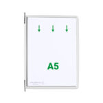 Draaiplateau voor presentatiesysteem, A5-formaat, wit