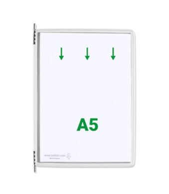 Draaiplateau voor presentatiesysteem, A5-formaat, wit