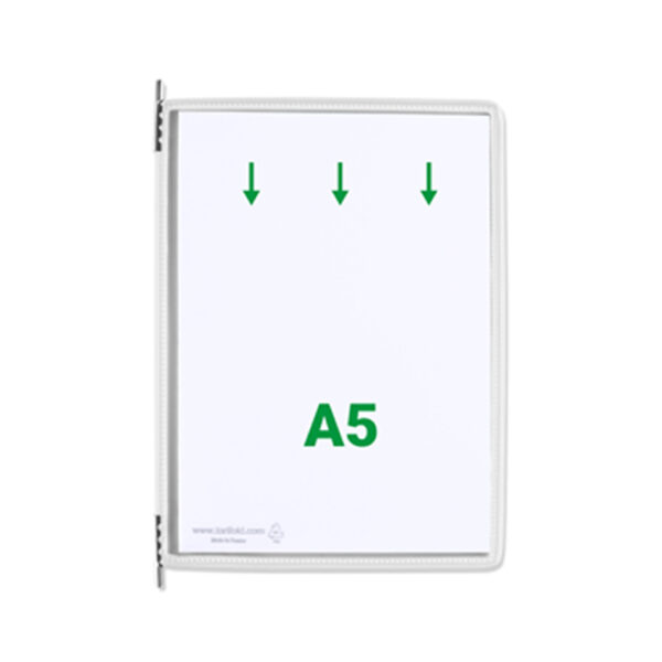 Draaiplateau voor presentatiesysteem, A5-formaat, wit