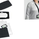 DURABLE naambadge van gerecycled-papier, 40 x 75 mm