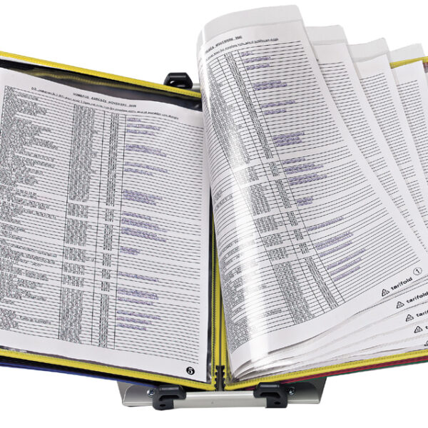 Draaibare pennenhouder voor bureauboek Din A4