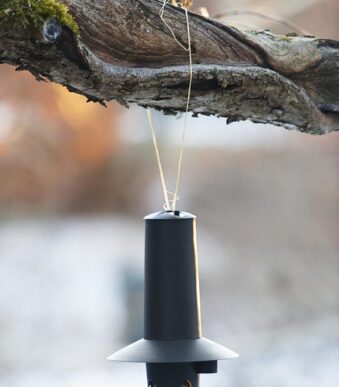 orthex vogelvoederdispenser, zwart