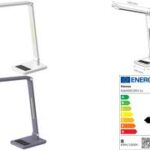 Hansa tafellamp 'Tide', met voet, metallic grijs