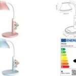 Hansa LED-tafellamp 'Twinkel', met voet, lichtrose