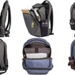 WEDO Notebook-rugzak Denim met comfortuitrusting, blauw