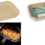 PAPSTAR vellen bakpapier, 200 x 200 x 45 mm, bruin