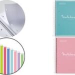 MIQUELRIUS collegeblok 'Notebook EMOTIONS', DIN A5, lichtblauw, geruit