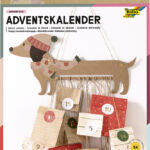 Foliohondenvlees-adventskalenderset, 54-delig.